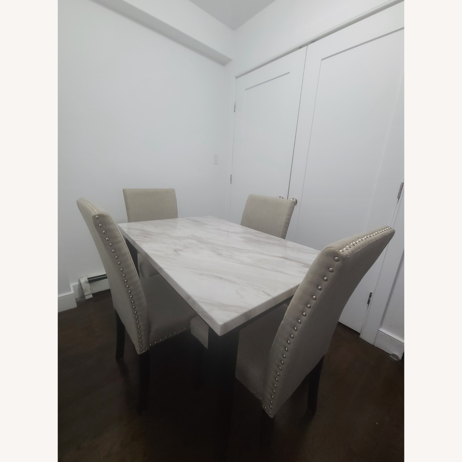 4 Cushion Seat Dining Set - image-4
