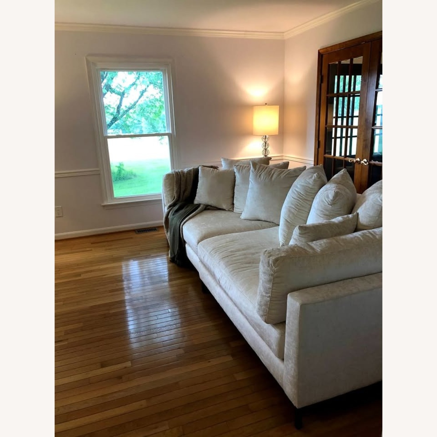 Restoration Hardware Cloud White 2 Piece Sectional - image-4