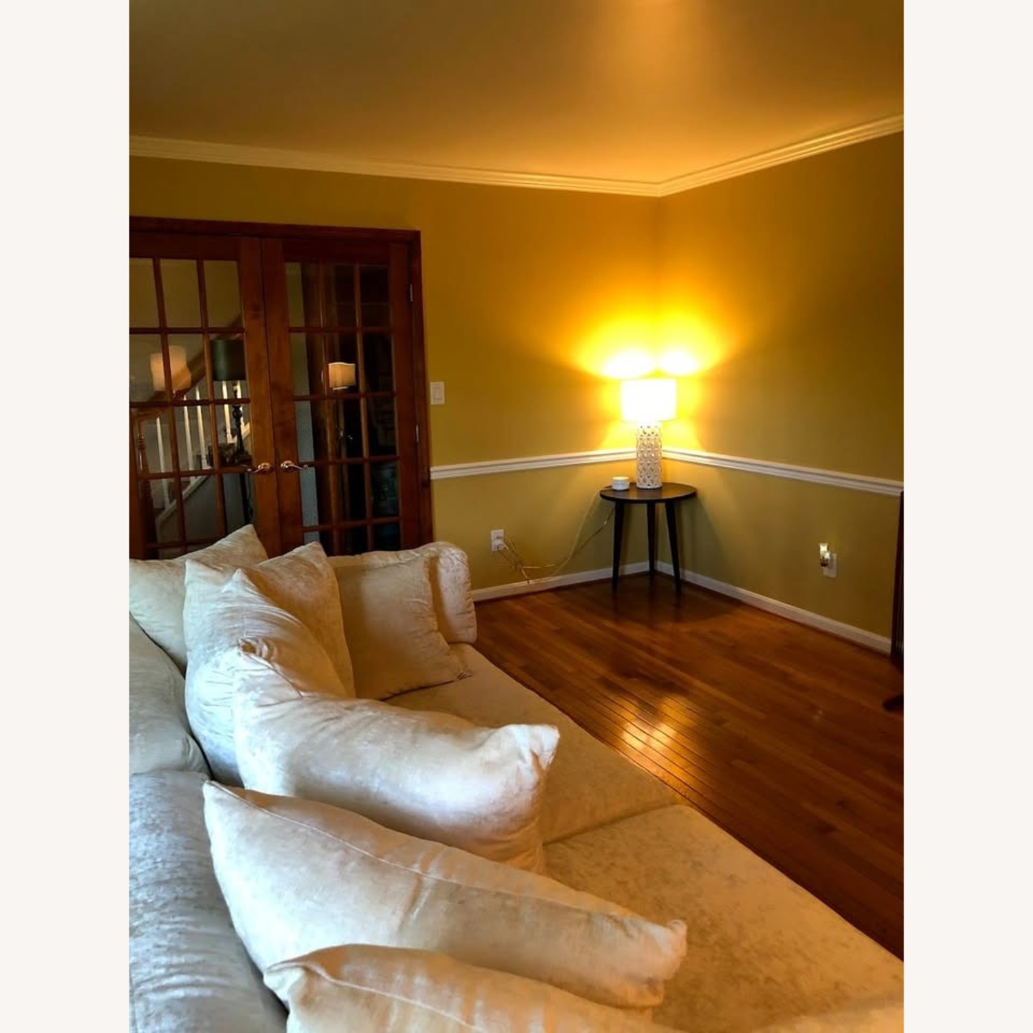 Restoration Hardware Cloud White 2 Piece Sectional - image-2