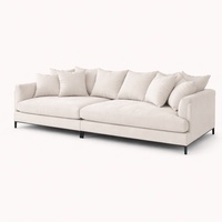 Restoration Hardware Cloud White 2 Piece Sectional