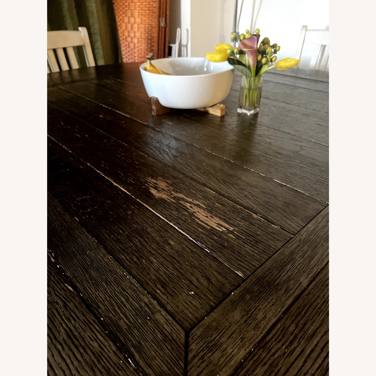 Ashley Furniture Natural Wood Dining Set - image-2