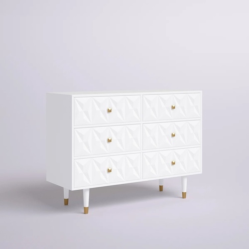 Used Wayfair Bethli 50'' W 6 - Drawer Dresser for sale on AptDeco