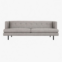 CB2 Avec Light Gray 3+ Seater Sofa