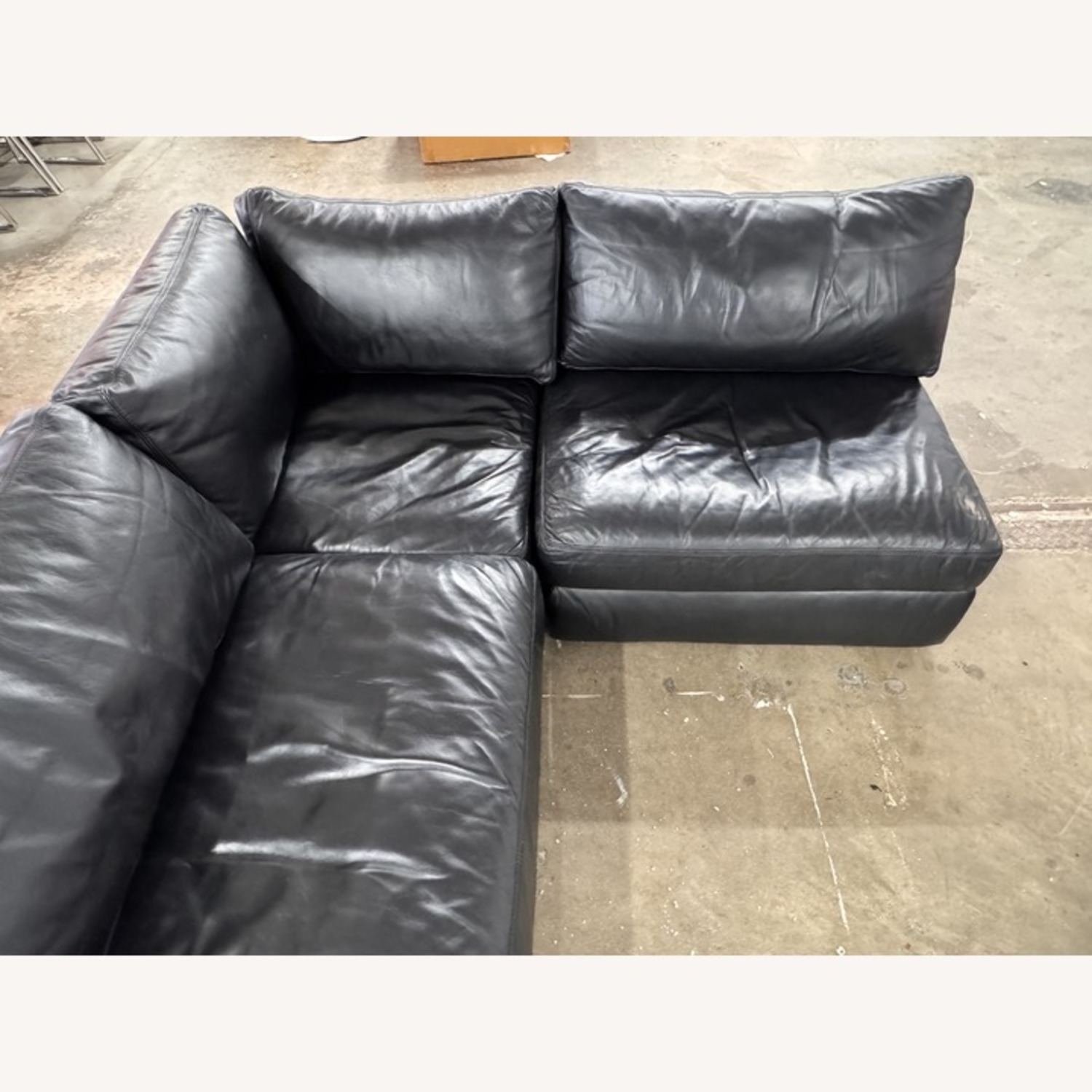 Design Within Reach Black 3+ Piece Sectional - image-4