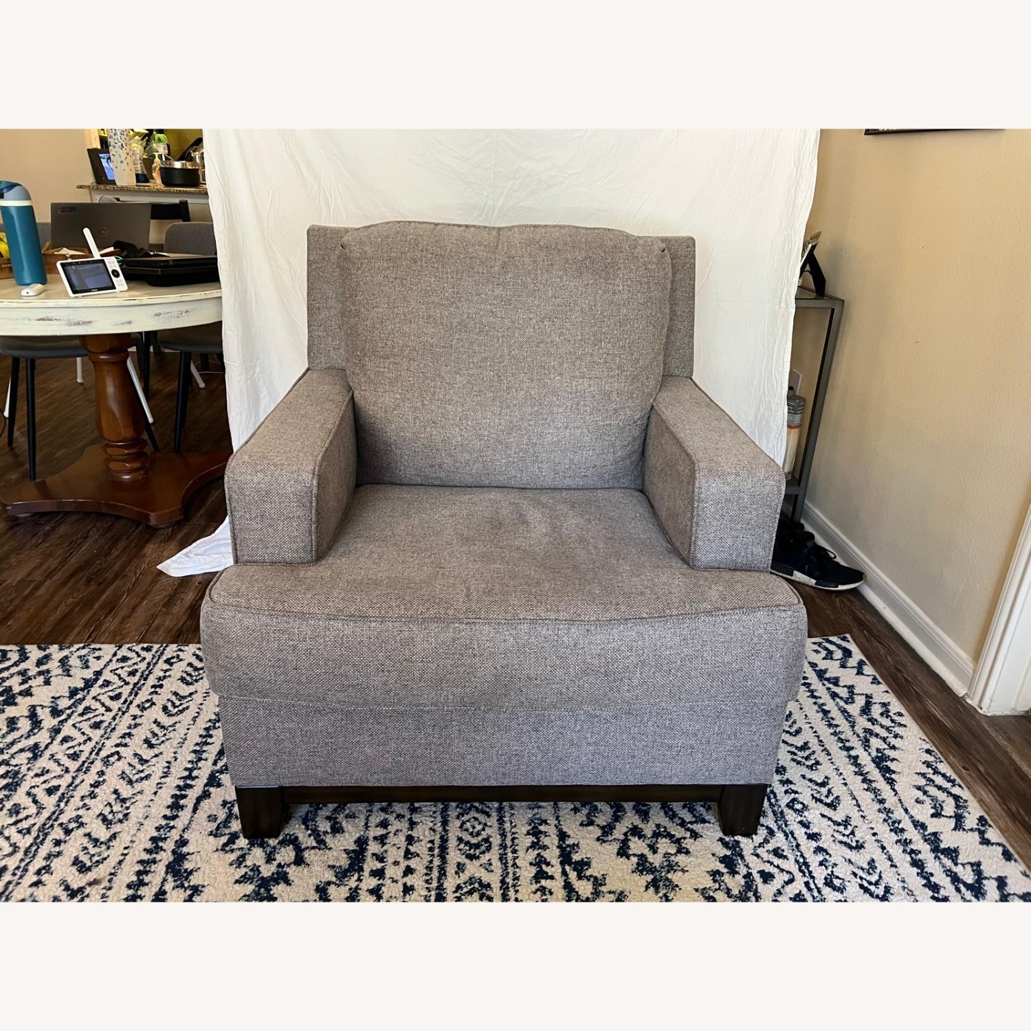 Ashley Furniture Kaywood Light Gray Fabric Armchair - image-3