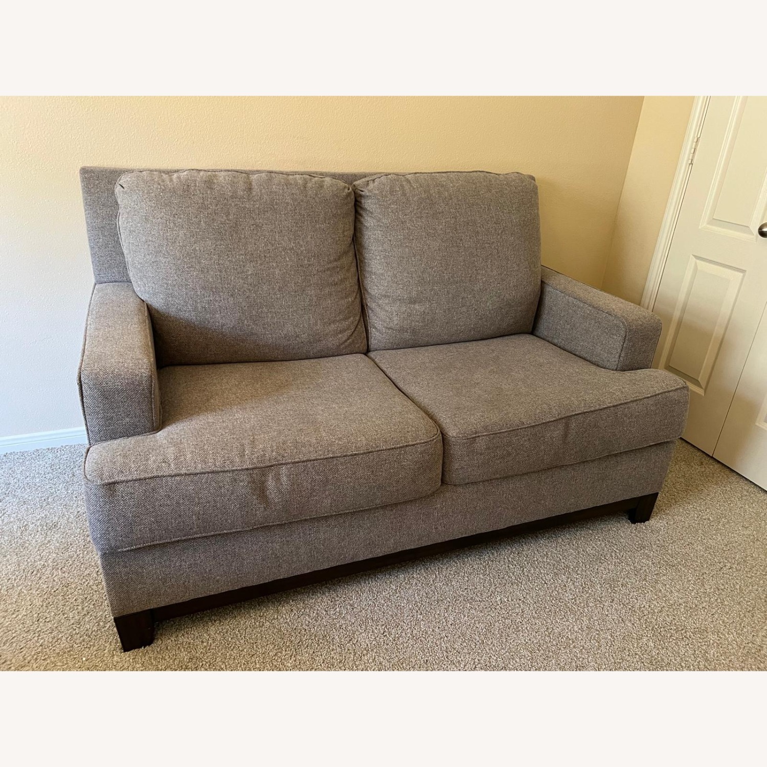 Ashley Furniture Kaywood Light Gray Fabric 2 Seater Sofa - image-3