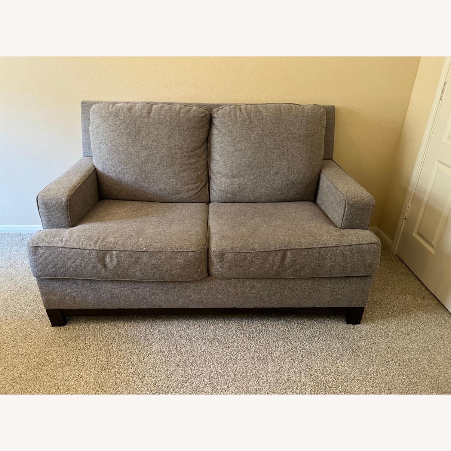 Ashley Furniture Kaywood Light Gray Fabric 2 Seater Sofa - image-4