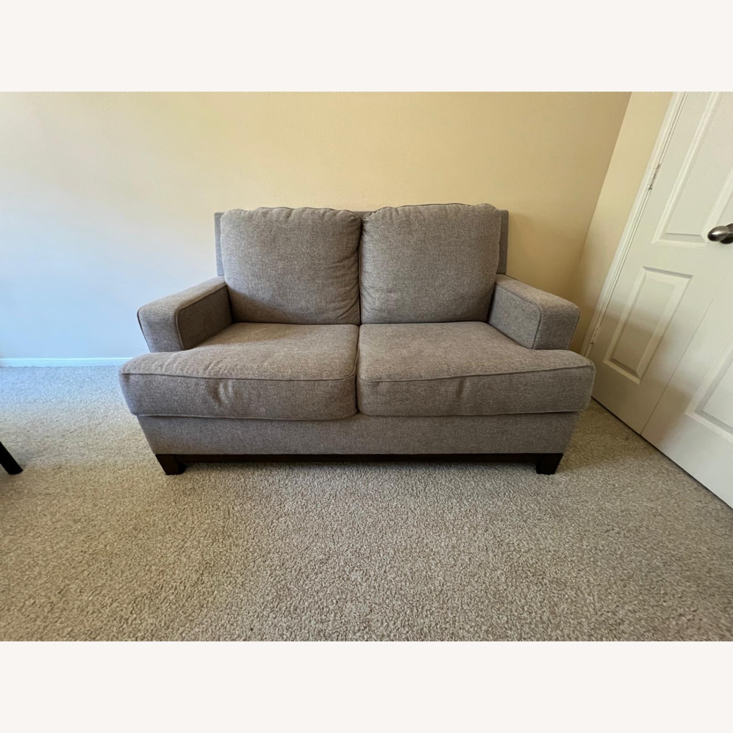 Ashley Furniture Kaywood Light Gray Fabric 2 Seater Sofa - image-2