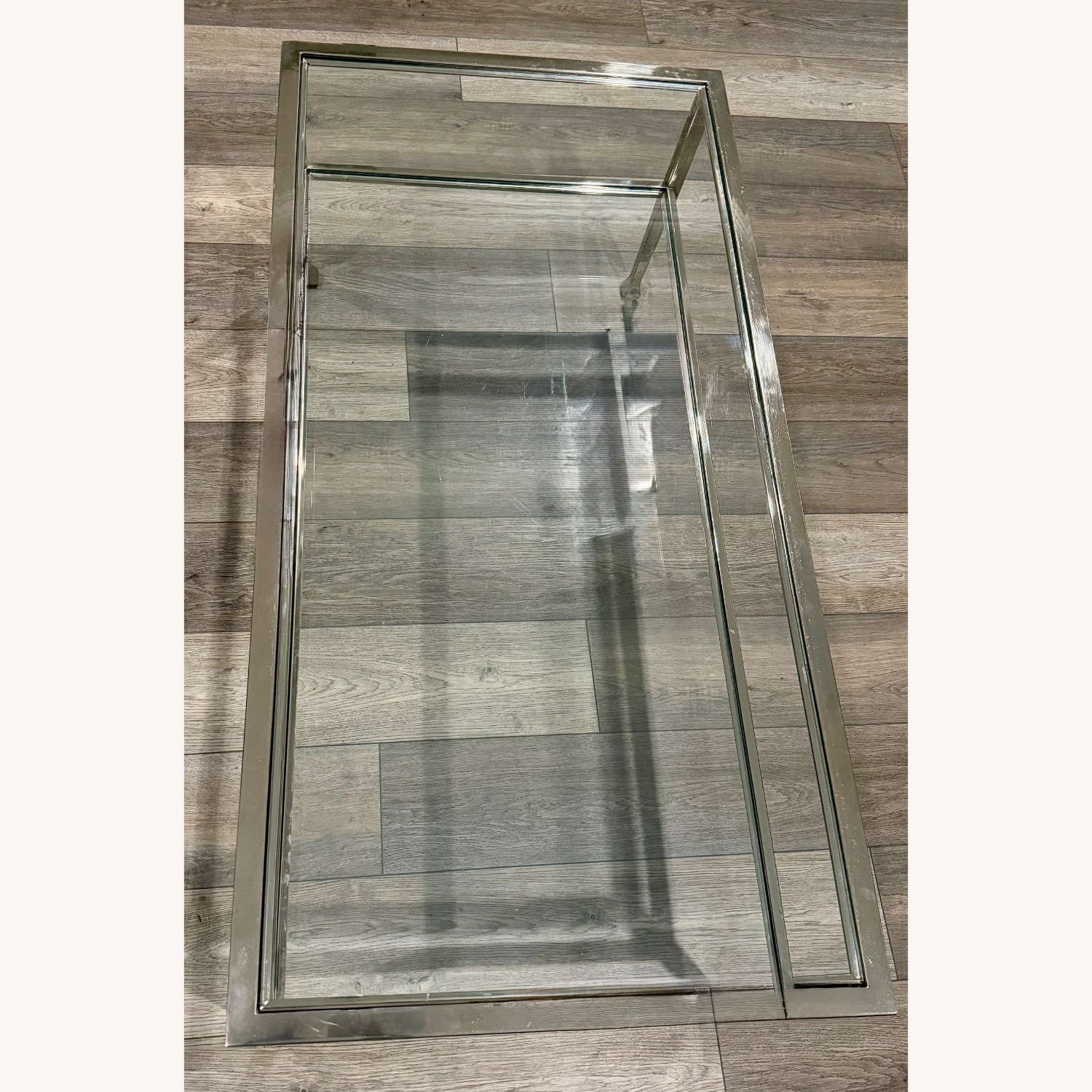Pottery Barn Tanner Glass Coffee Table - image-4