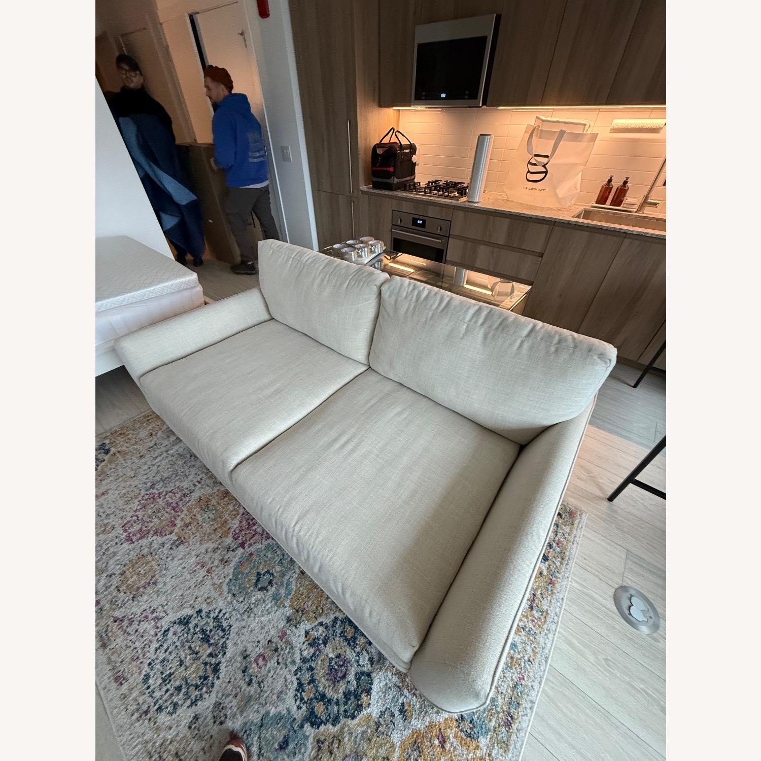 Living Spaces Japandi Loveseat - image-3