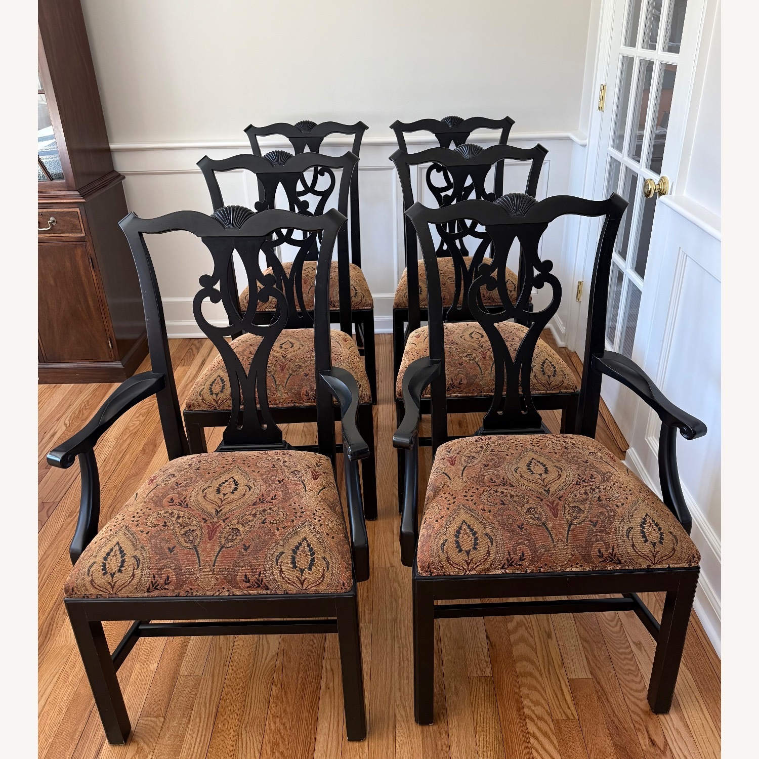 Set of 6 Ethan Allen Dining Chairs  - image-6
