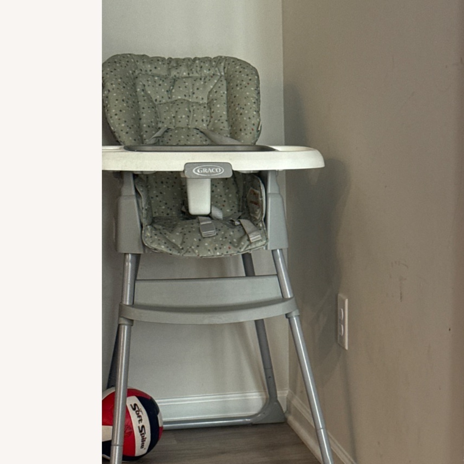 Walmart Light Gray Play Chair - image-3