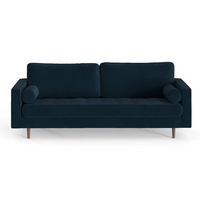AllModern Blue Geo 84" Upholstered Sofa