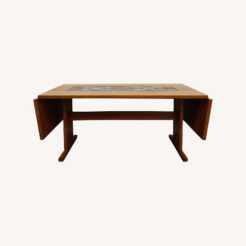 Used Vintage Danish Modern Teak Extendable Dining Table for sale on AptDeco