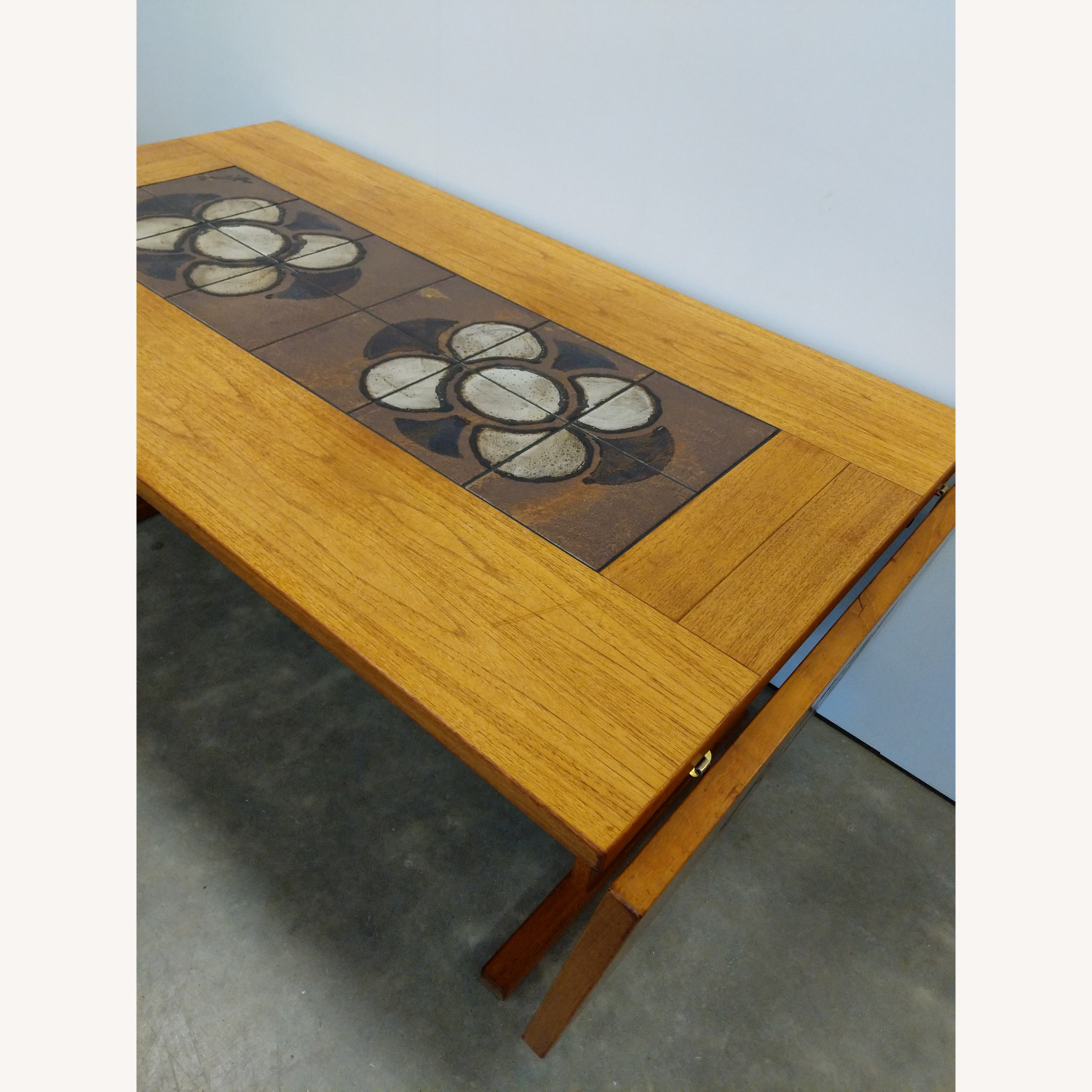 Vintage Danish Modern Teak Extendable Dining Table - image-11