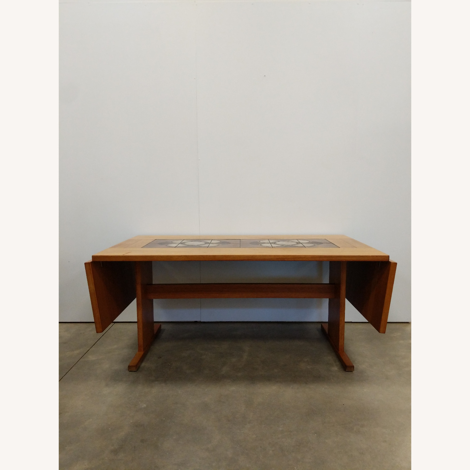 Vintage Danish Modern Teak Extendable Dining Table - image-1