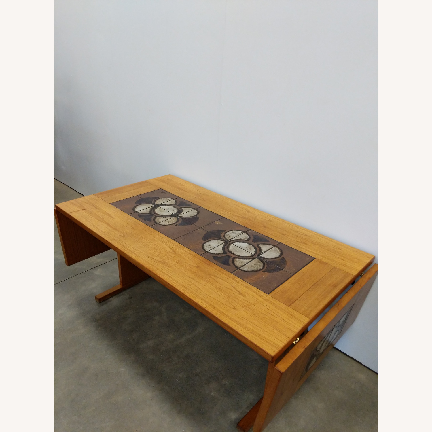Vintage Danish Modern Teak Extendable Dining Table - image-3
