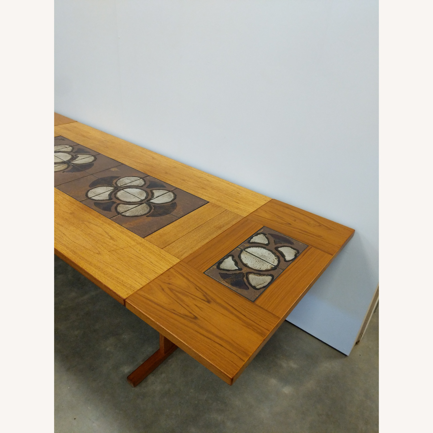Vintage Danish Modern Teak Extendable Dining Table - image-9