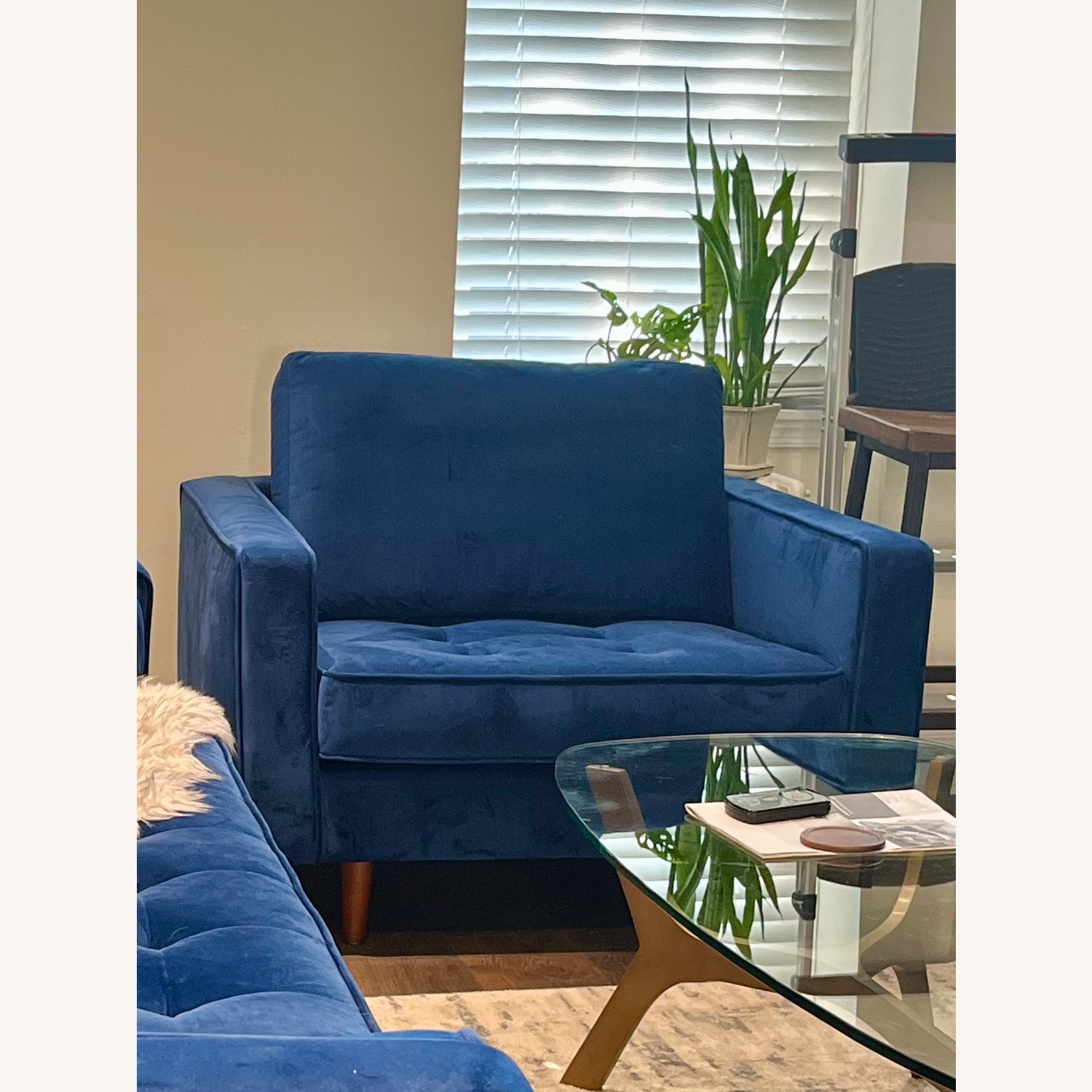 AllModern Geo Upholstered Armchair - image-2