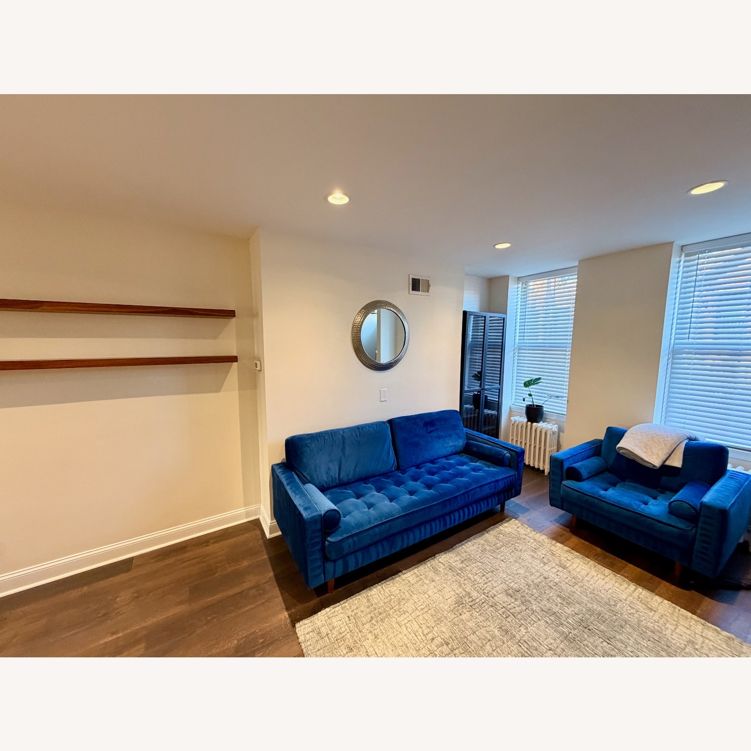 AllModern Geo Upholstered Armchair - image-1