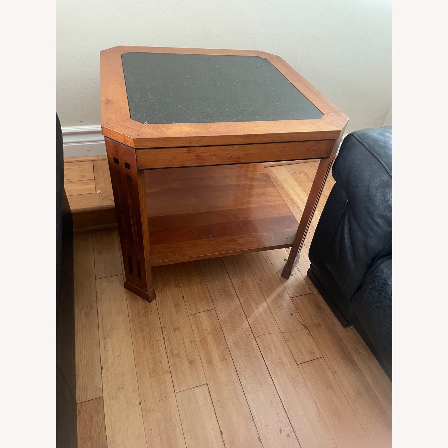 Stickley Brothers Furniture Dark Brown Side Table - image-2