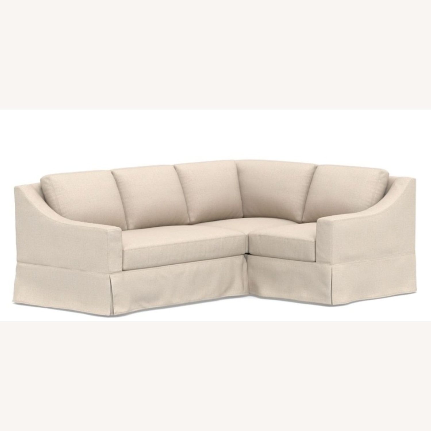 Pottery Barn Oatmeal 3+ Piece Sectional - image-5