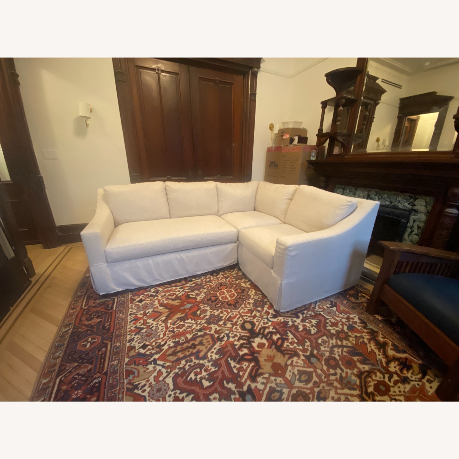 Pottery Barn Oatmeal 3+ Piece Sectional - image-14