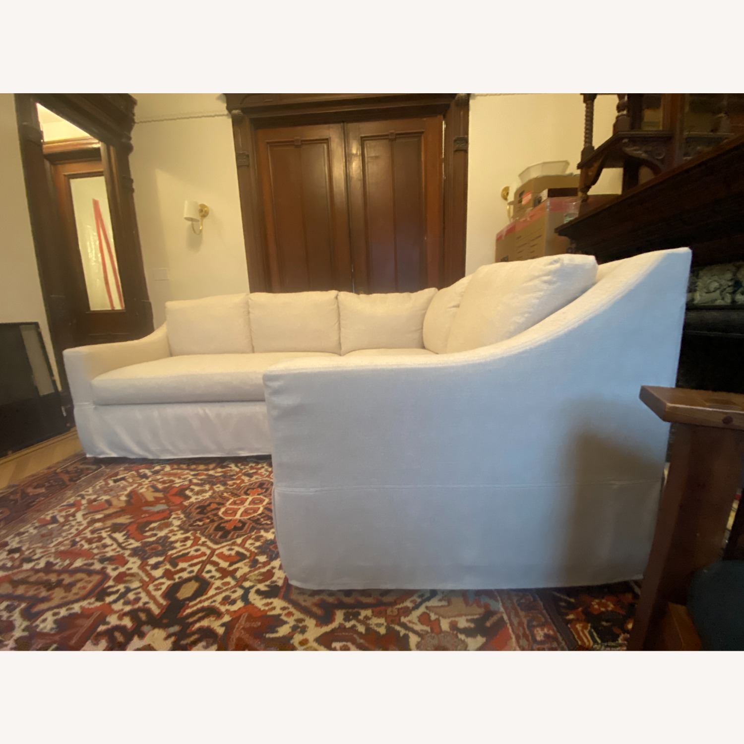 Pottery Barn Oatmeal 3+ Piece Sectional - image-13