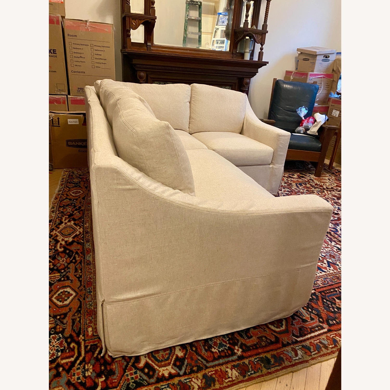 Pottery Barn Oatmeal 3+ Piece Sectional - image-3