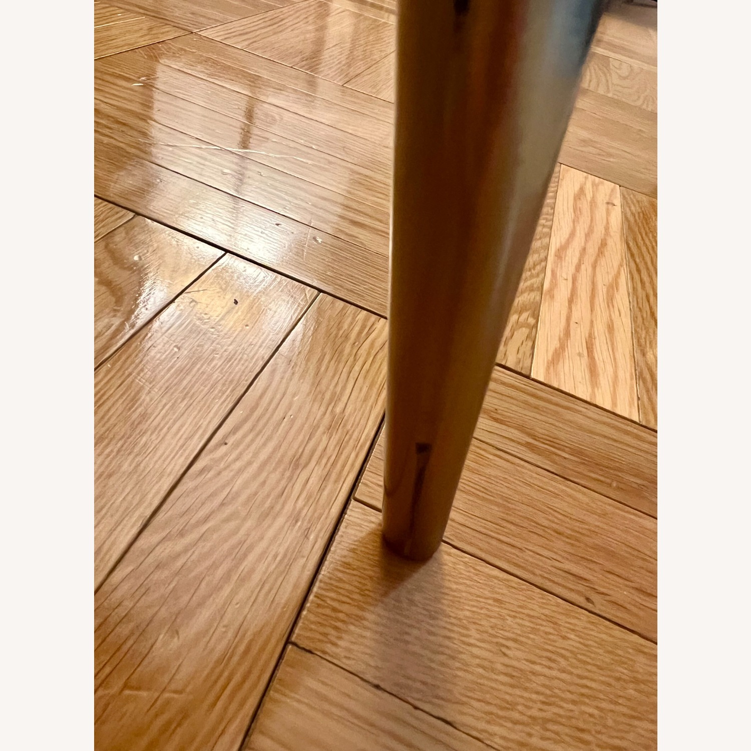 West Elm Navy Ginger Slipper Chairs - image-5