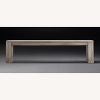 Restoration Hardware Reclaimed Oak Parsons Bench