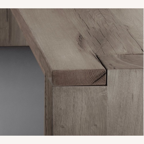 Used Restoration Hardware Reclaimed Oak Parsons Bench for sale on AptDeco