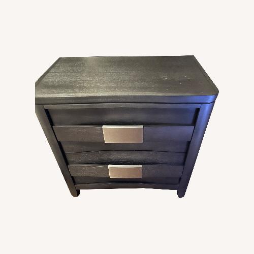Used Raymour & Flanigan Orion Nightstand with USB Ports for sale on AptDeco