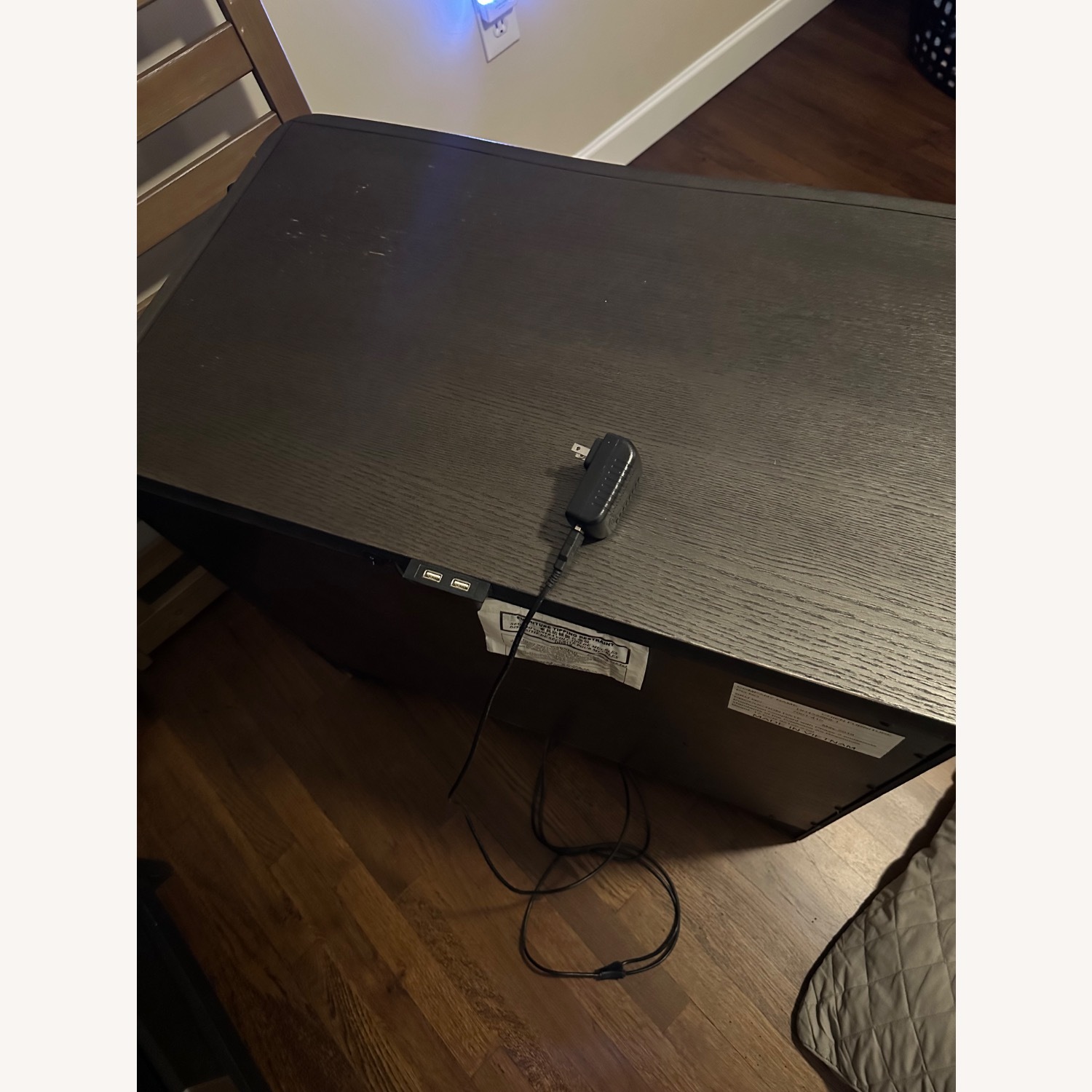 Raymour & Flanigan Orion Nightstand with USB Ports - image-2