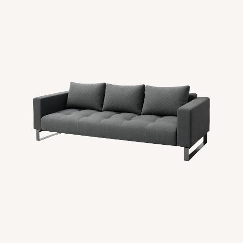 Used Innovative Home Creations Dark Gray Sleeper Sofa for sale on AptDeco