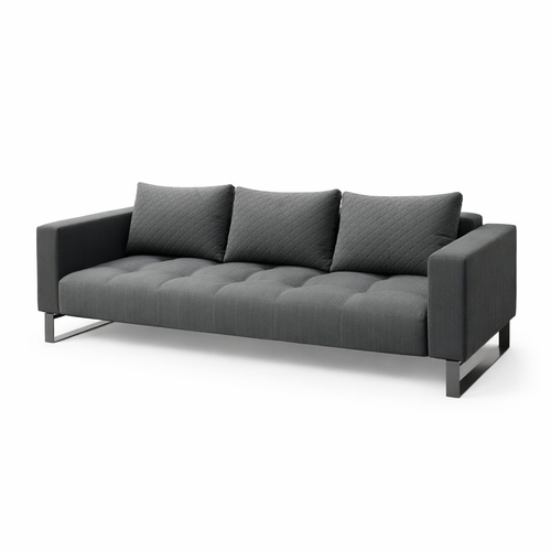 Used Innovative Home Creations Dark Gray Sleeper Sofa for sale on AptDeco
