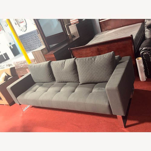 Used Innovative Home Creations Dark Gray Sleeper Sofa for sale on AptDeco