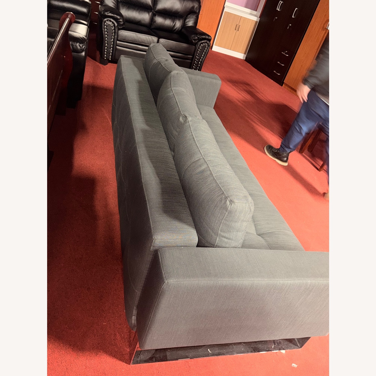 Innovative Home Creations Dark Gray Sleeper Sofa - image-5