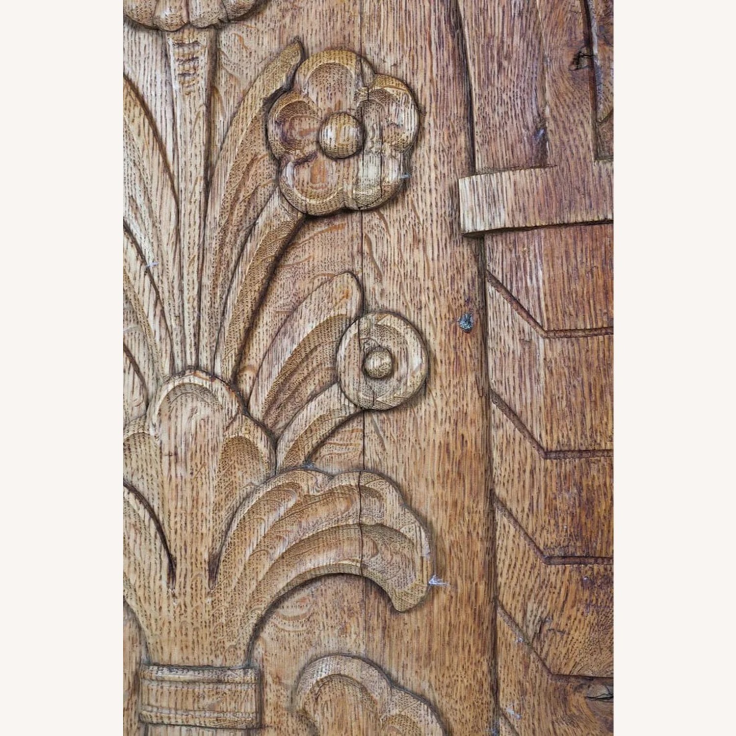 Vintage Danish Modern Natural Wood Sideboard - image-2