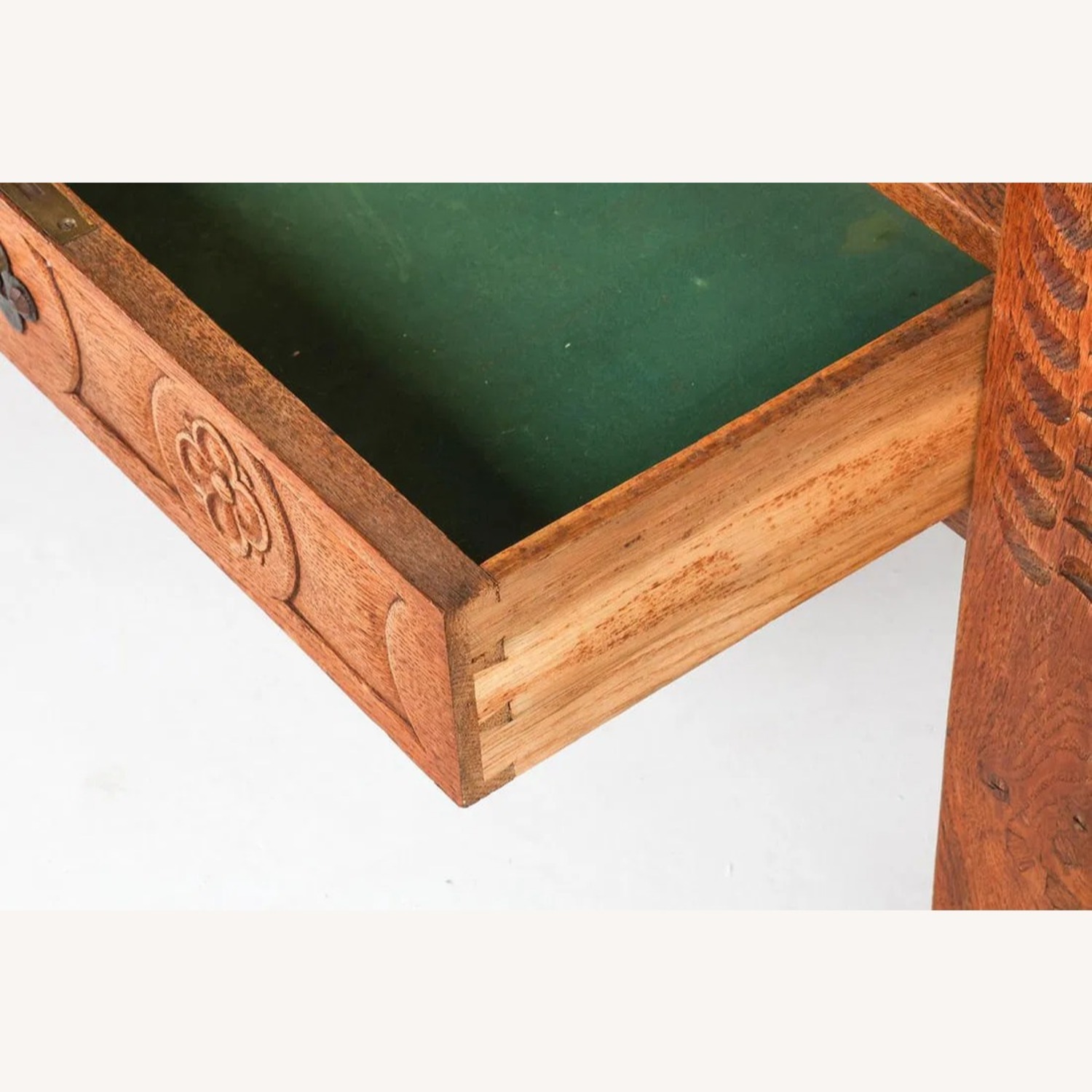 Vintage Danish Modern Natural Wood Sideboard - image-6