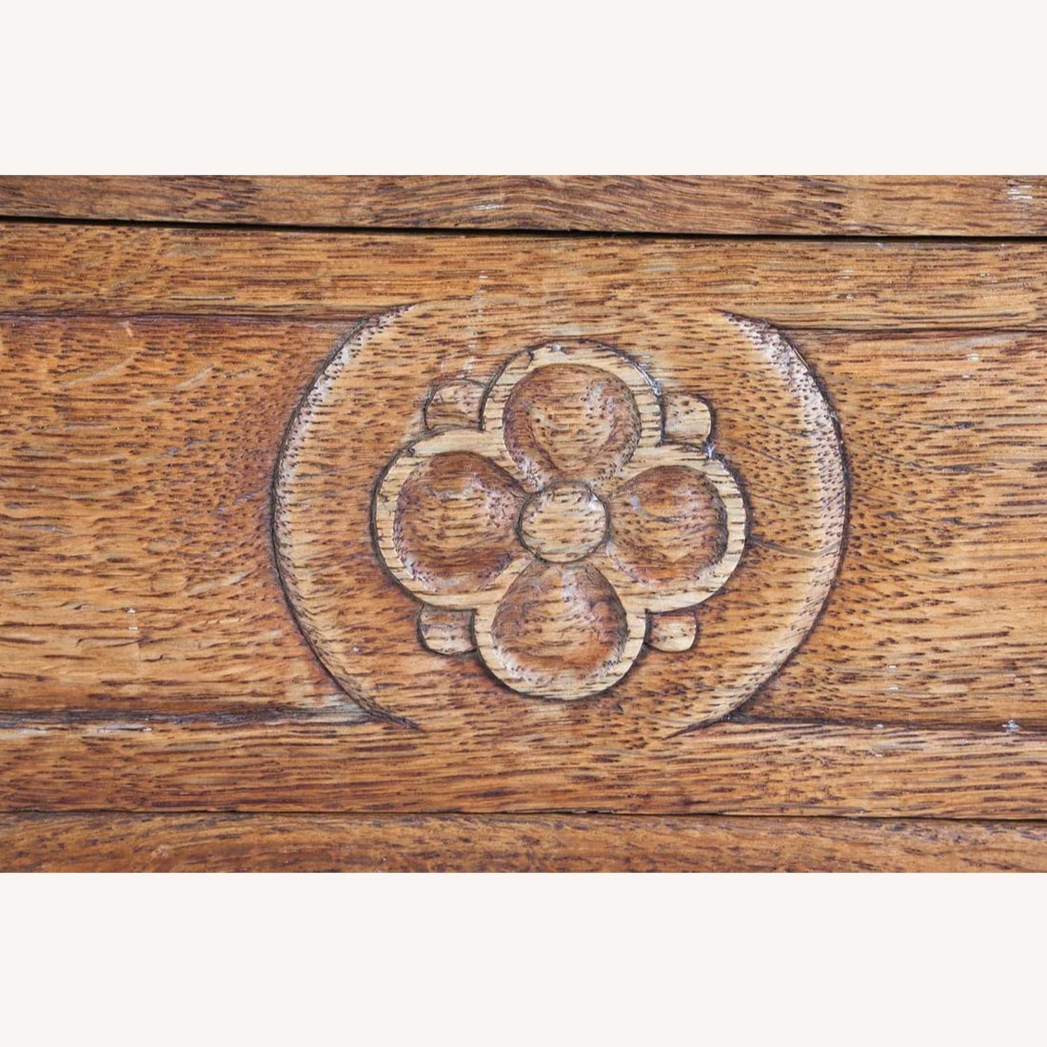 Vintage Danish Modern Natural Wood Sideboard - image-7