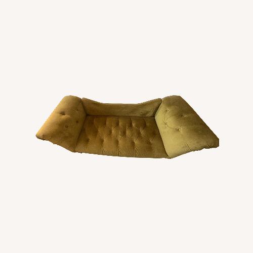 Used Green Loveseat for sale on AptDeco