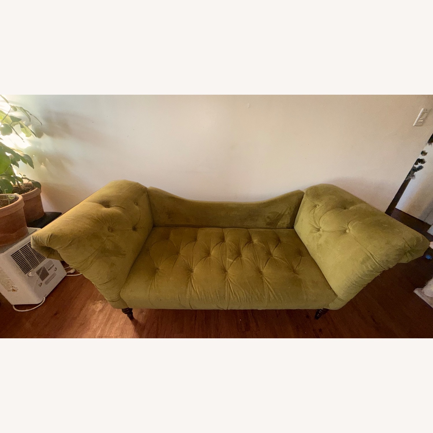Green Loveseat - image-1