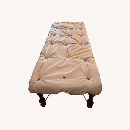 Used White Wood Coffee Table for sale on AptDeco