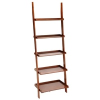 A-America, Inc. Dark Brown Wood Wall Shelf