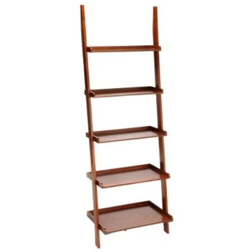 Used A-America, Inc. Dark Brown Wood Wall Shelf for sale on AptDeco