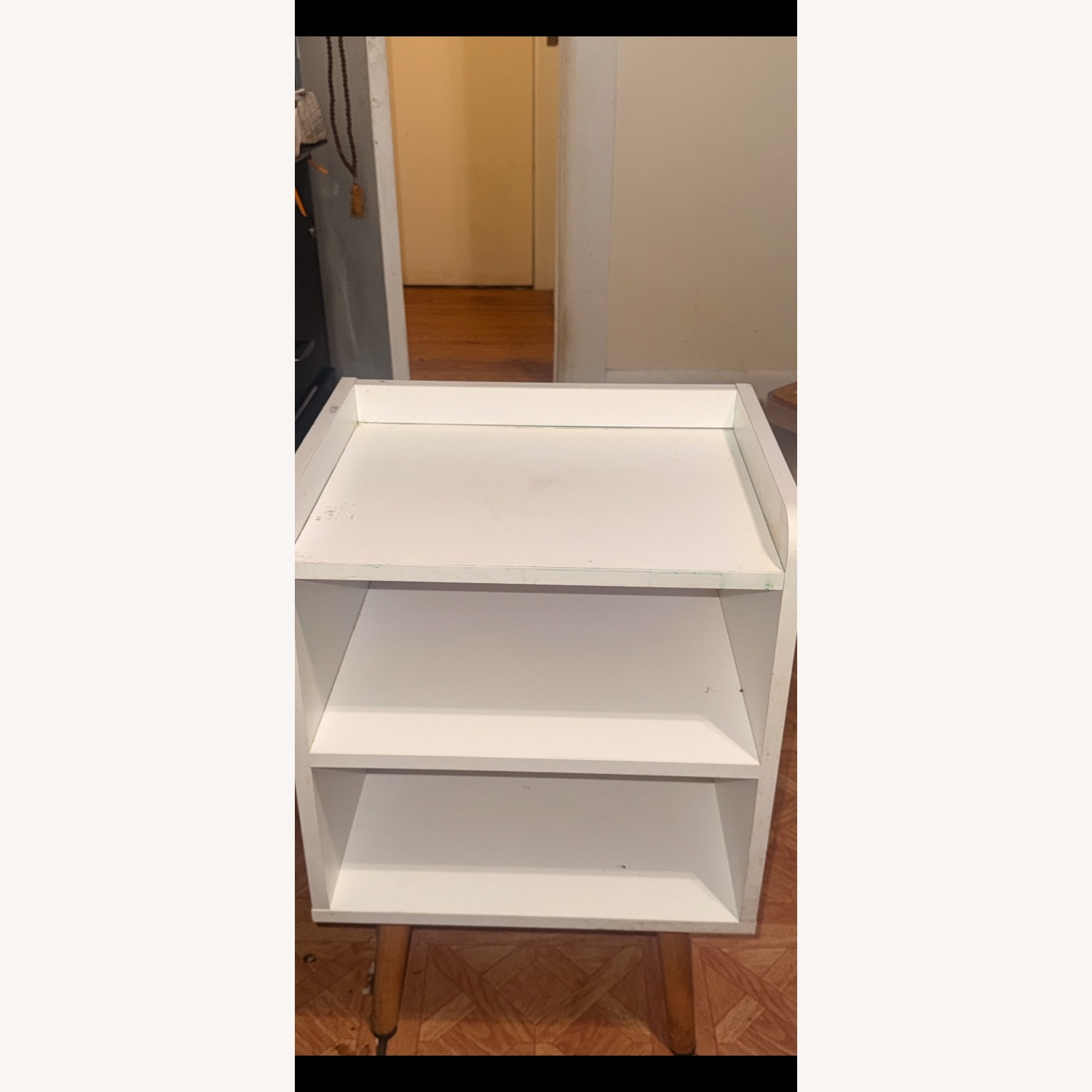 Amazon White Porcelain Side Table - image-2