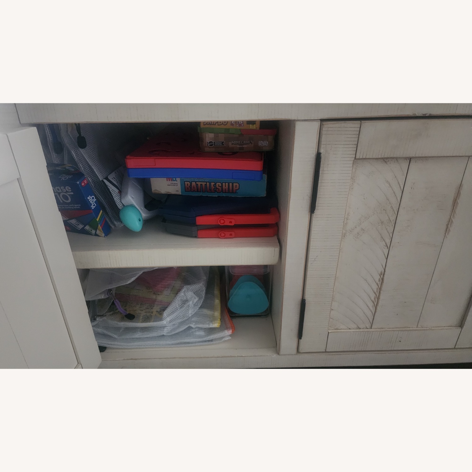 Nantucket Farmhouse Solid Wood TV Stand with Storage  - image-4