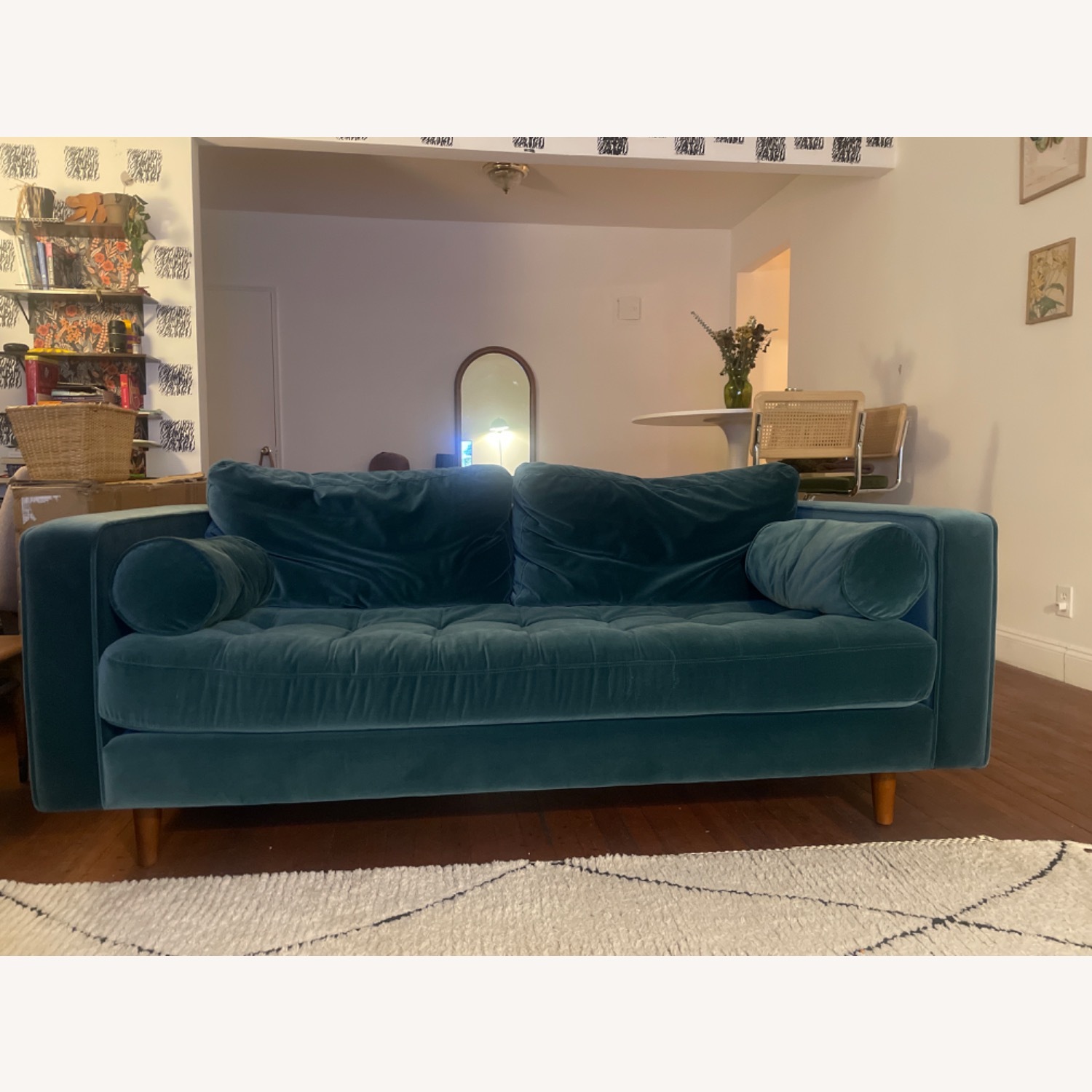 Article Sven Pacific Blue 72" Sofa - image-1