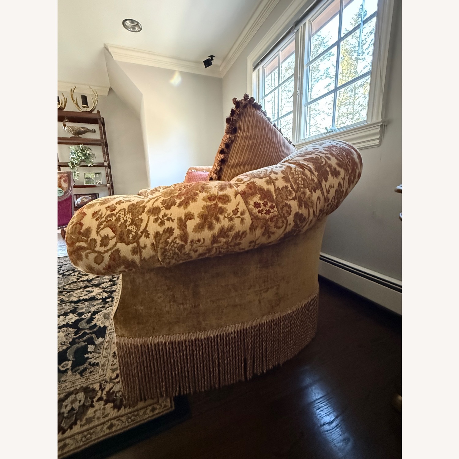 Safavieh Gold Fabric 3+ Seater Sofa - image-2